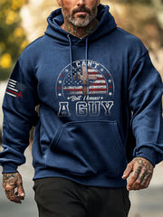 Men's I Can't But I Know A Guy Print Hoodie