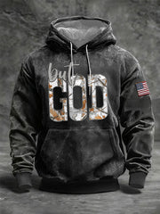 Men's but Dod Oversized Drop-Shoulder Hoodie with Pockets