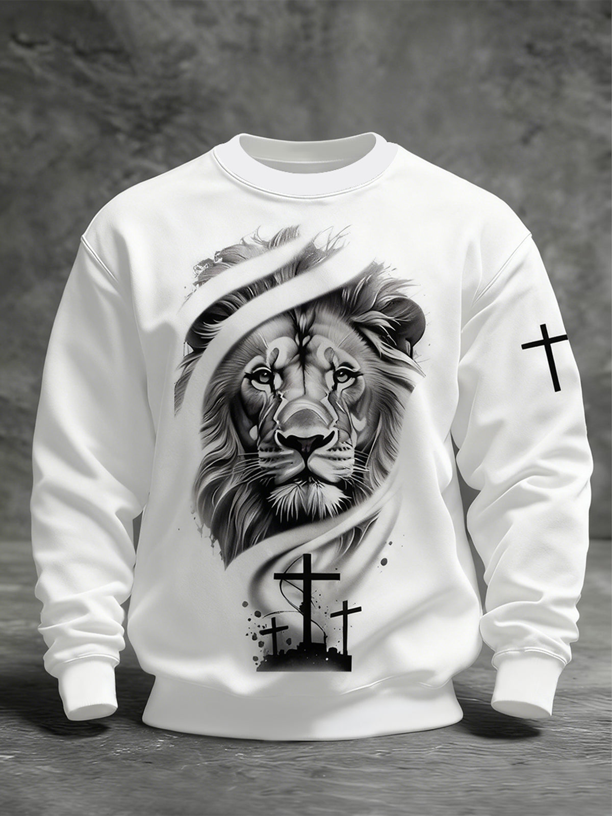 Men's Faith Crew Neck Sweatshirt