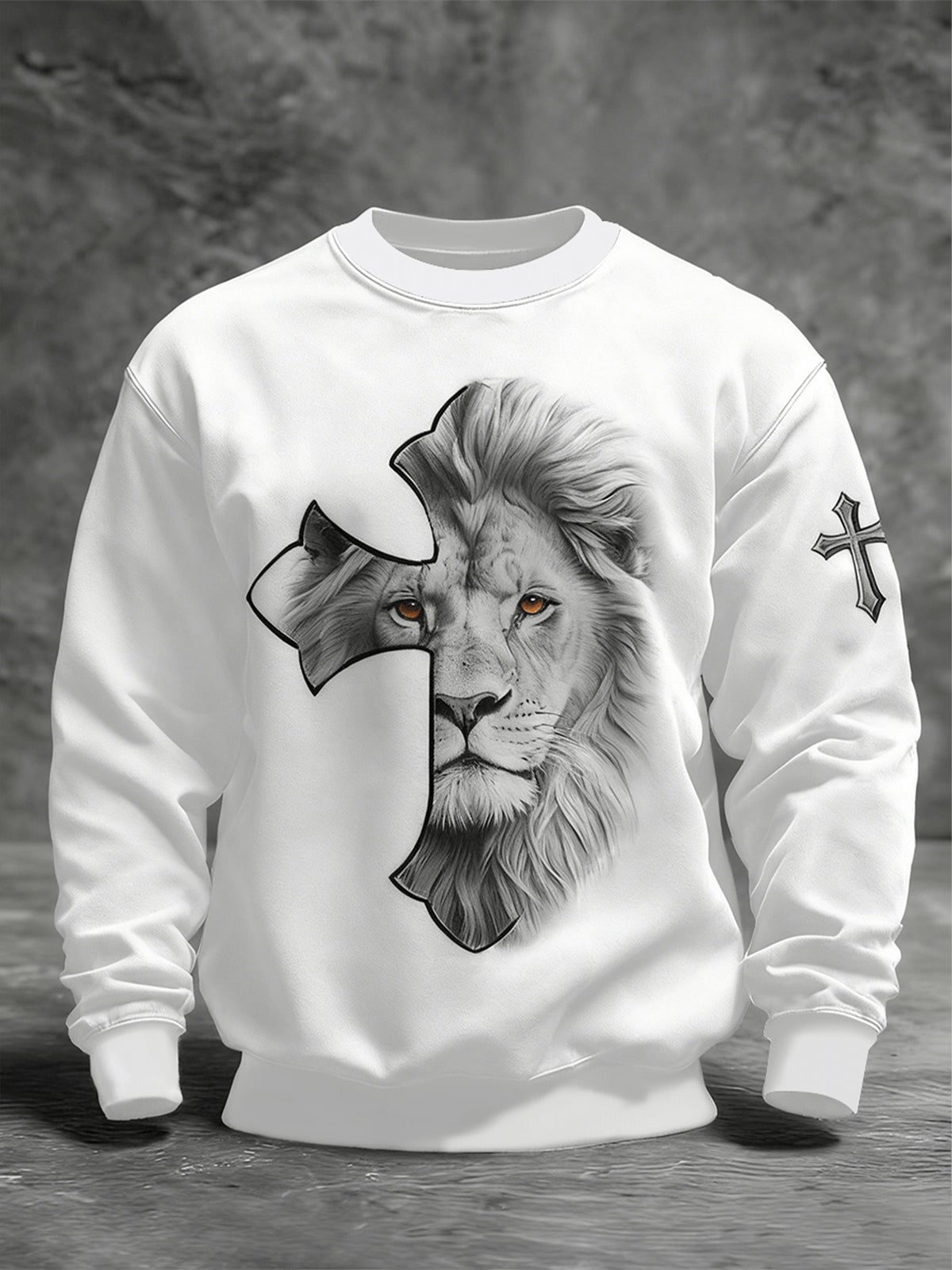 Men's Faith Crew Neck Sweatshirt