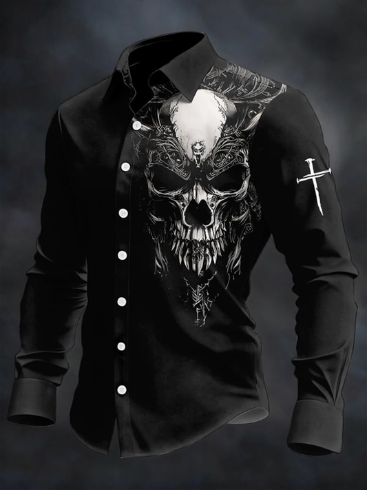 Men's Skull Cross Shirt