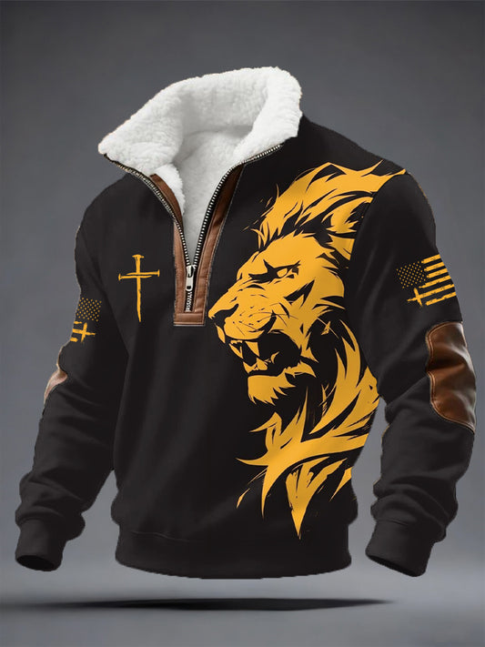 Men's Faith Print Sweatshirt