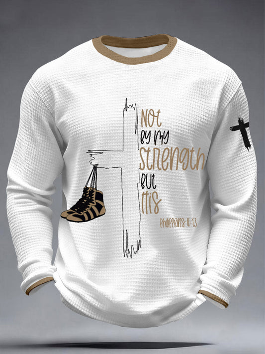 Men's Philippians 4:13 Waffle T-Shirts