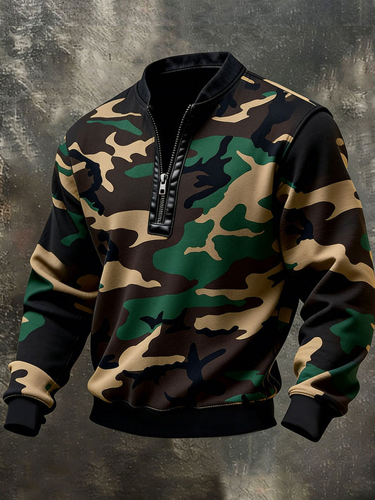 Men's Camouflage Sweatshirt