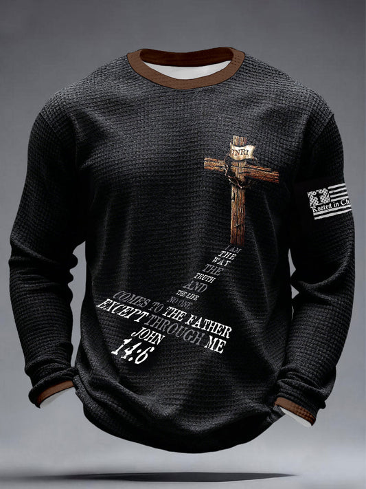 Men's Rooted in Christ Waffle T-Shirts