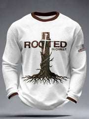 Men's Rooted in Christ Waffle T-Shirts