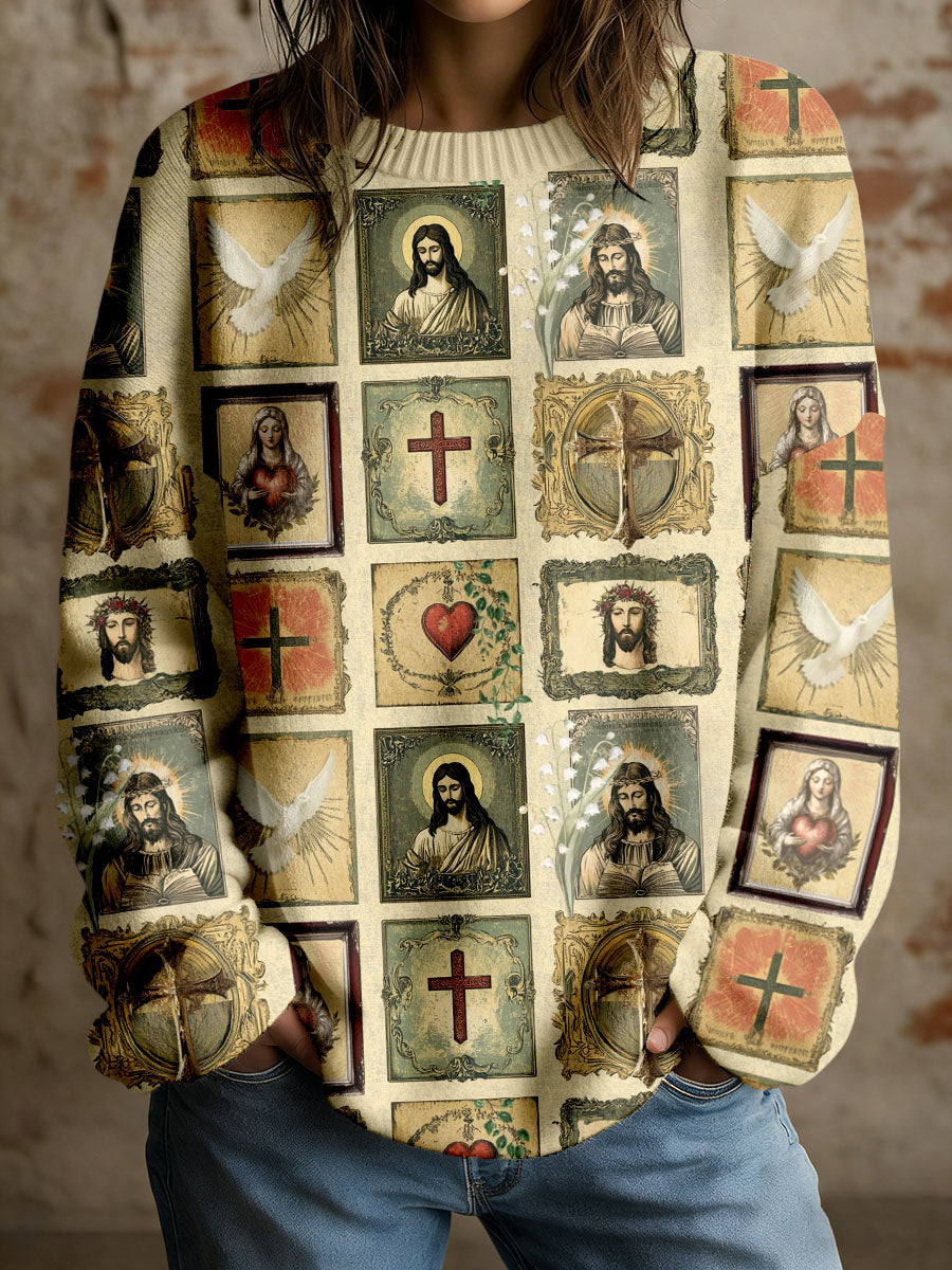 Women's Christian Jesus cross tops