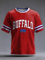 Men's Football Fans Gameday Print Casual Tee