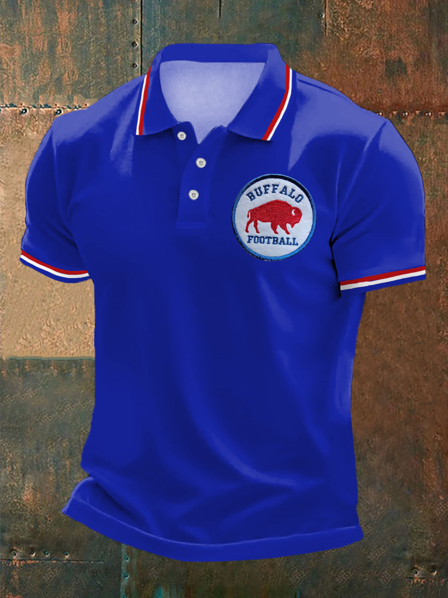 Men's Football Fans Lovers Gameday Casual Top