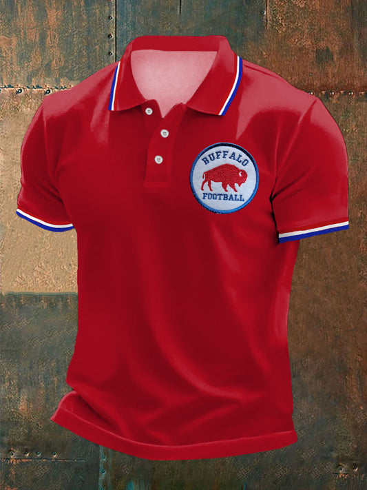 Men's Football Fans Lovers Gameday Casual Top