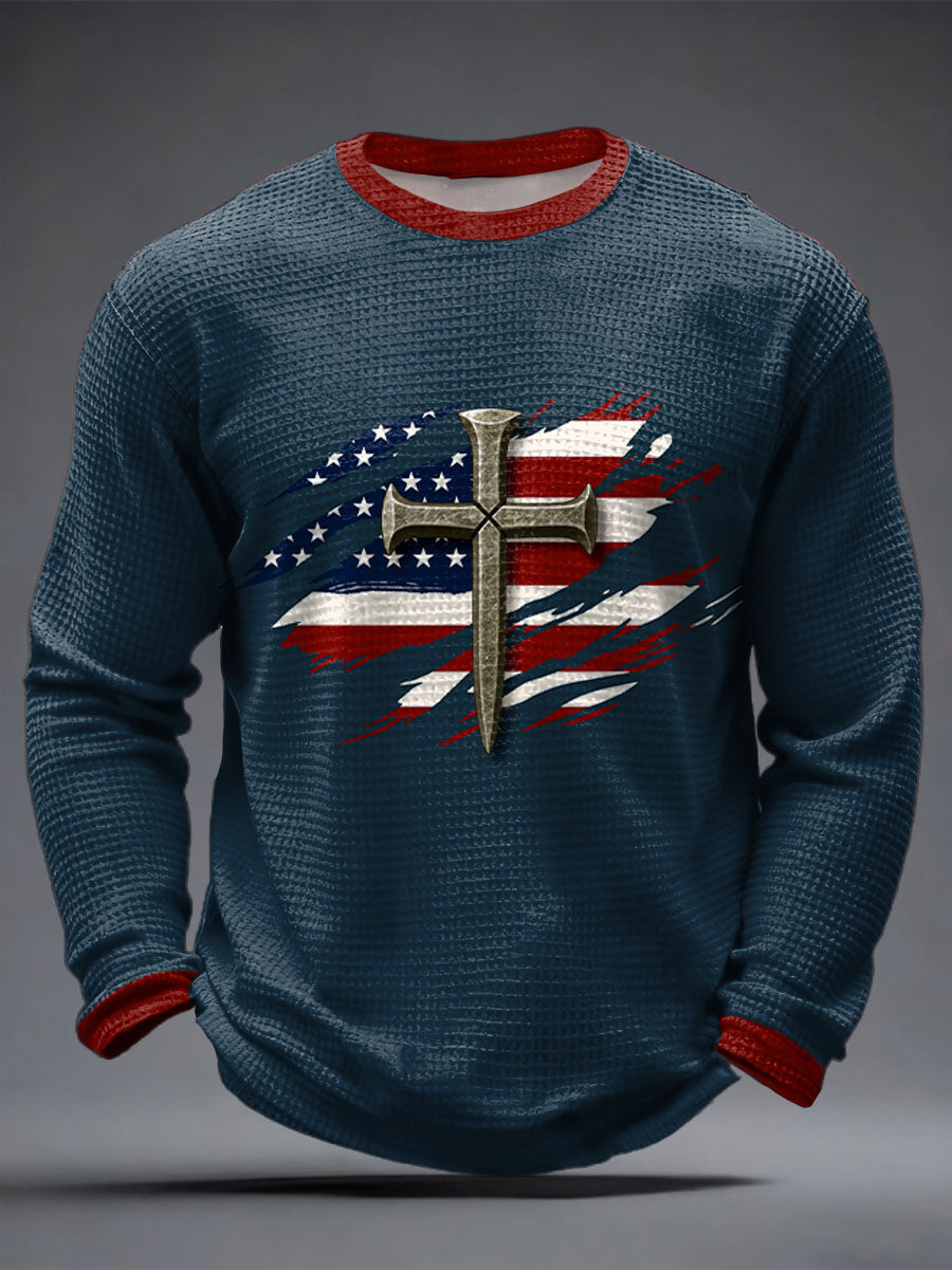 Men's Faith Waffle Top