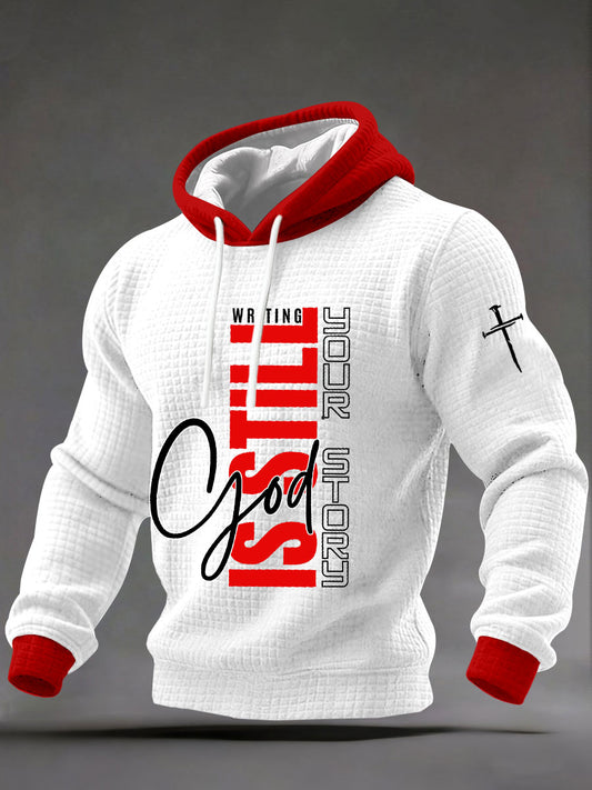 Men's 'God Is Still Writing Your Story' Printed Casual T-Shirt