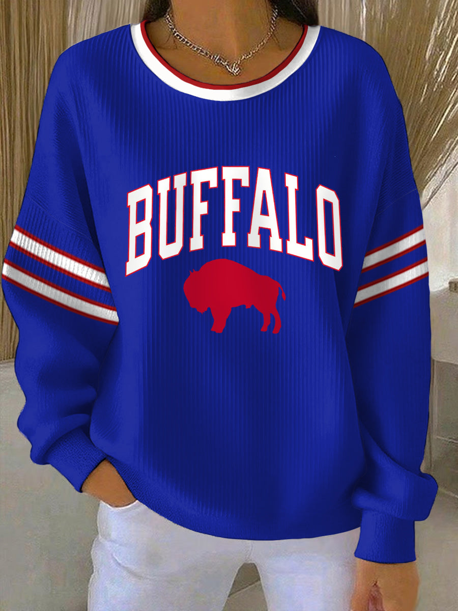 Women's Football Fans Gameday Casual Sweatshirt