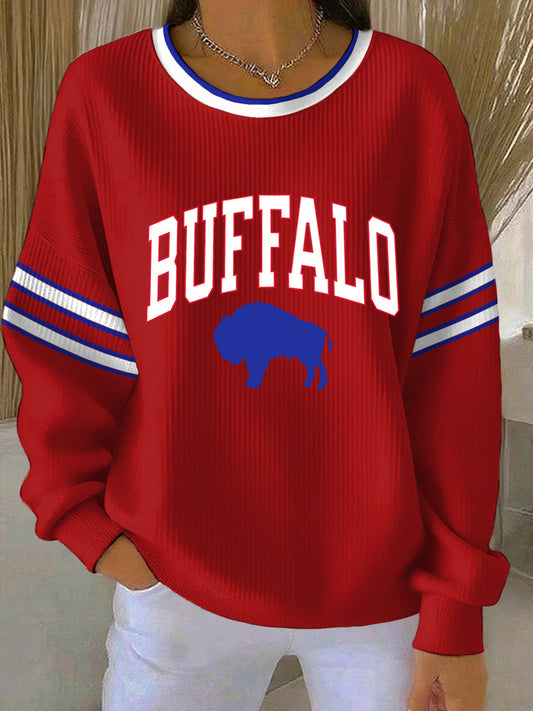 Women's Football Fans Gameday Casual Sweatshirt