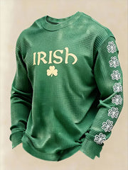Men's St. Patrick's Day Waffle Top