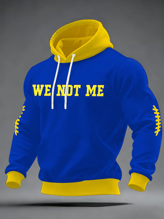 Men's American football hoodie
