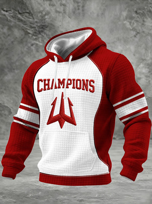 Men's College American Football Champion Hoodie
