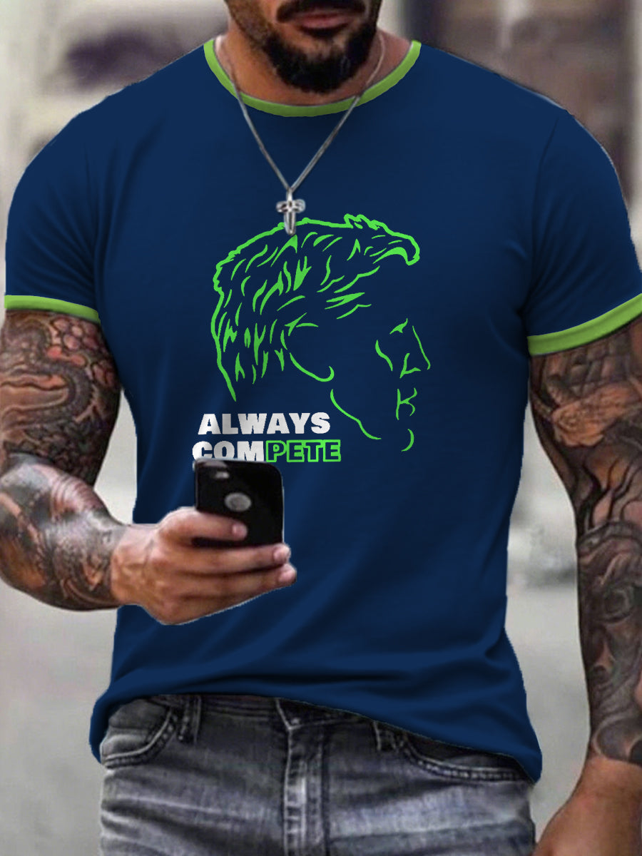 Men's American football T-shirt