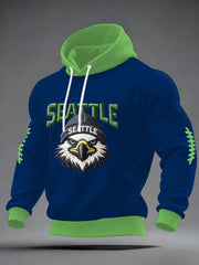 Men's American football hoodie