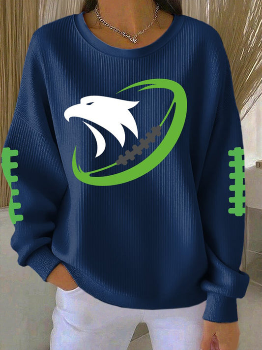 Women's American football sweatshirt