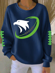 Women's American football sweatshirt