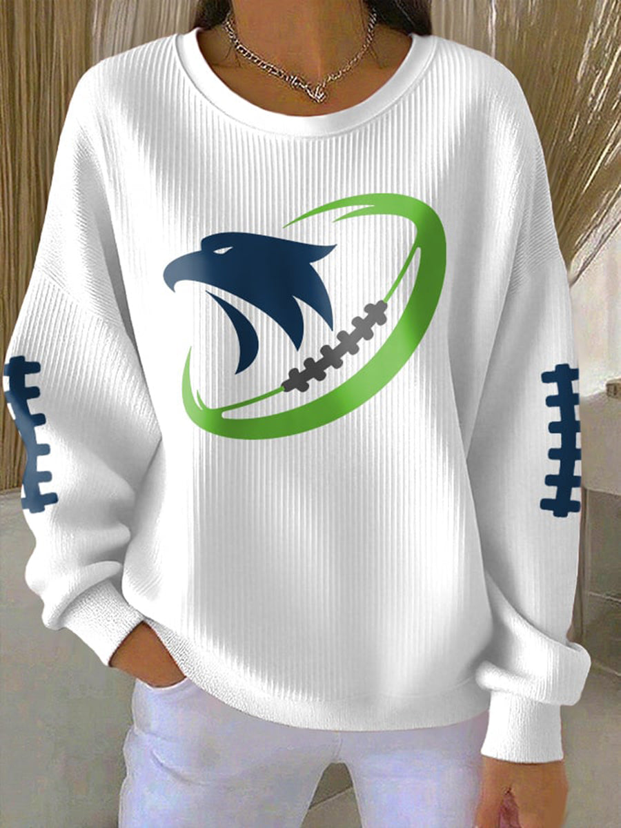 Women's American football sweatshirt