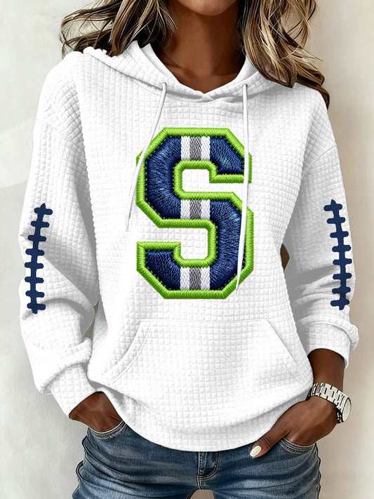 Women's American football hoodie