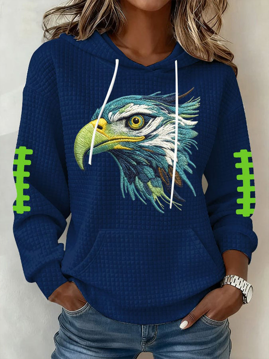 Women's American football hoodie