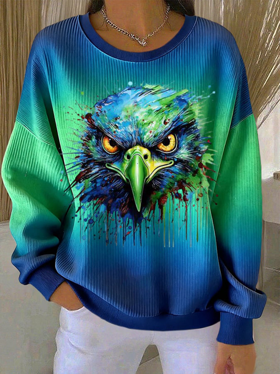 Women's American football sweatshirt