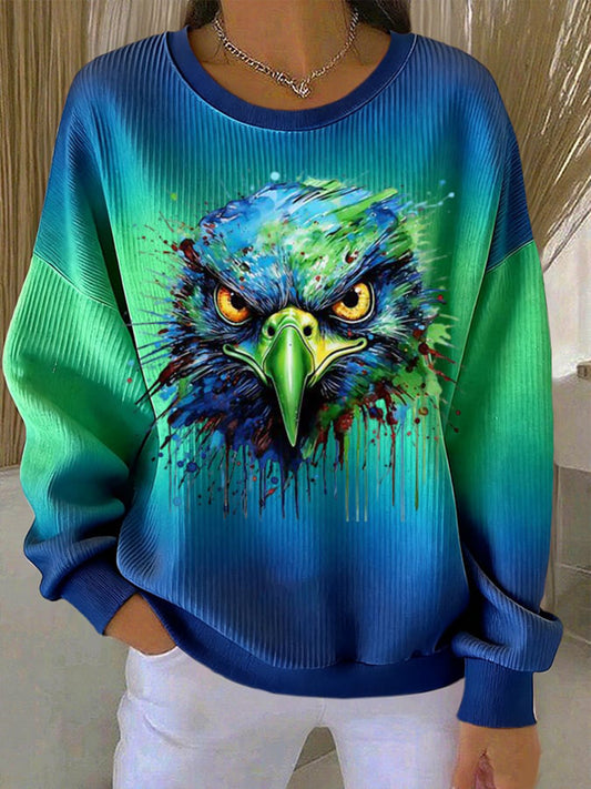 Women's American football sweatshirt