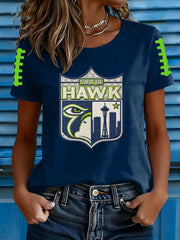 Women's American football T-shirt