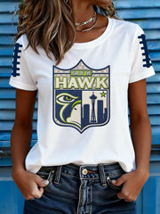 Women's American football T-shirt