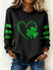 Women's St. Patrick's Day Print Sweatshirt