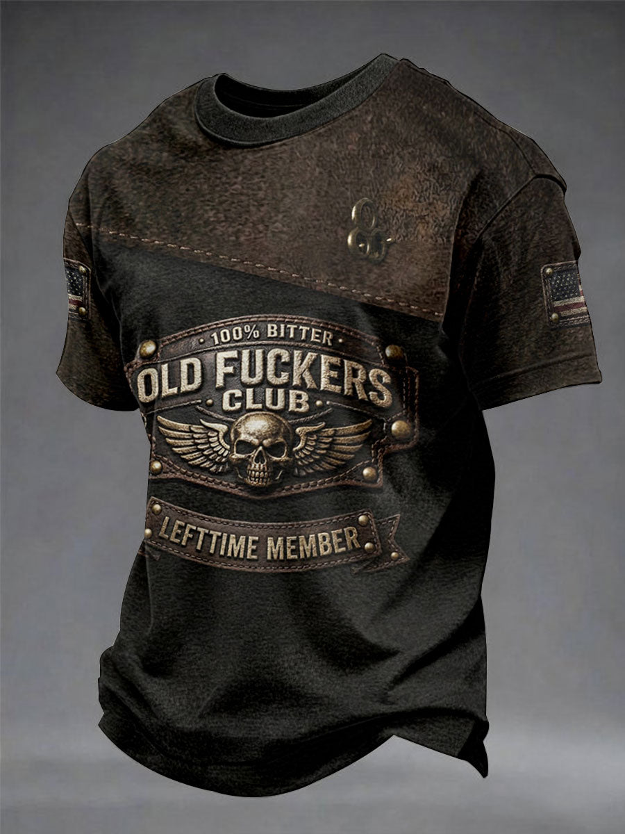 Men's Old Fuckers Club Vintage T-Shirts