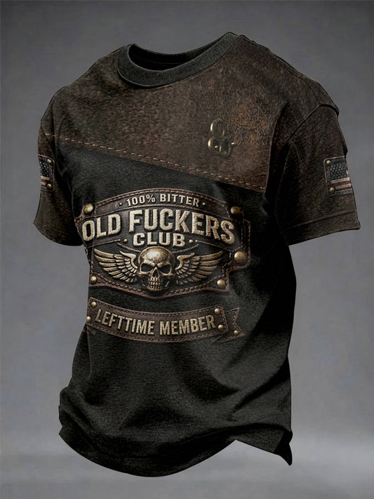 Men's Old Fuckers Club Vintage T-Shirts