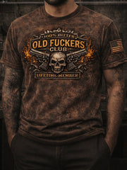 Men's Old Fuckers Club Vintage T-Shirts