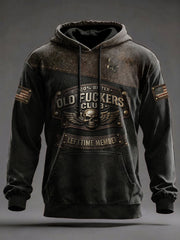 Men's Old Fuckers Club Vintage Hoodies
