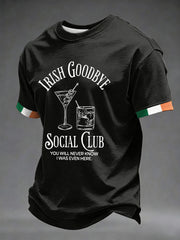 Men's Irish Goodbye Social Club Printed T-shirt