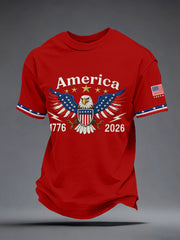 Men's America 1776-2026 Print T-Shirt
