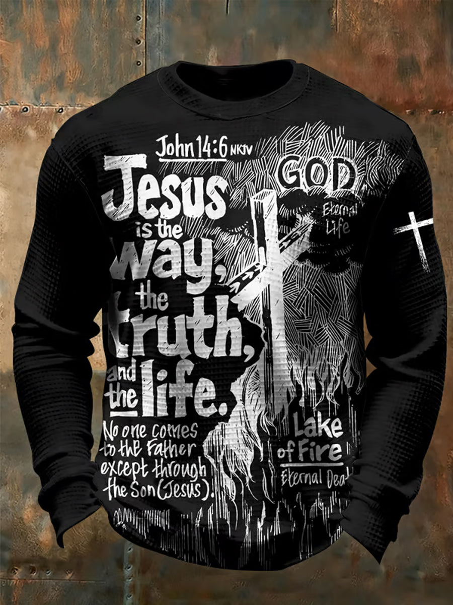 Men's Faith Waffle Top