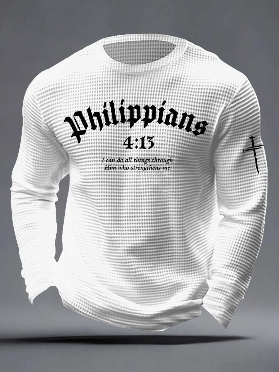 Men's Faith Waffle Top