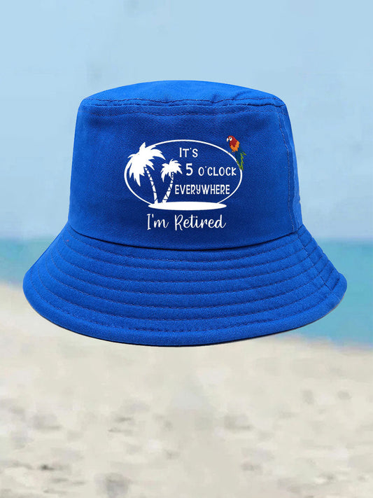 Unisex I'm Retired Design Print Hat