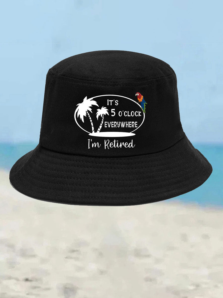 Unisex I'm Retired Design Print Hat