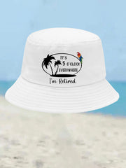 Unisex I'm Retired Design Print Hat