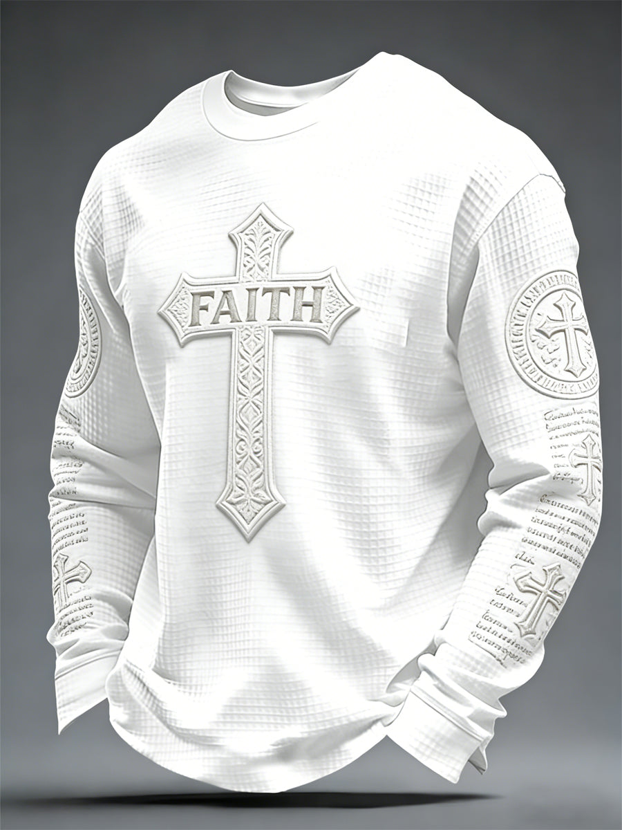 Men's Faith Waffle Top