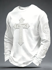 Men's Faith Waffle Top