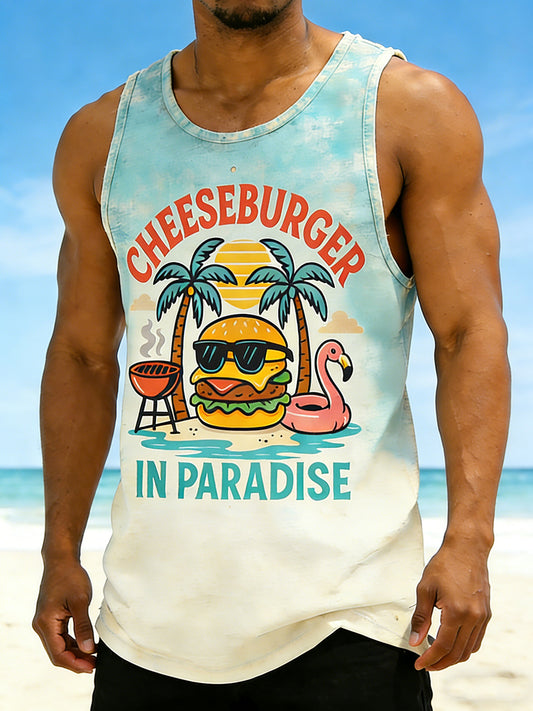 Men's beach vacation vest
