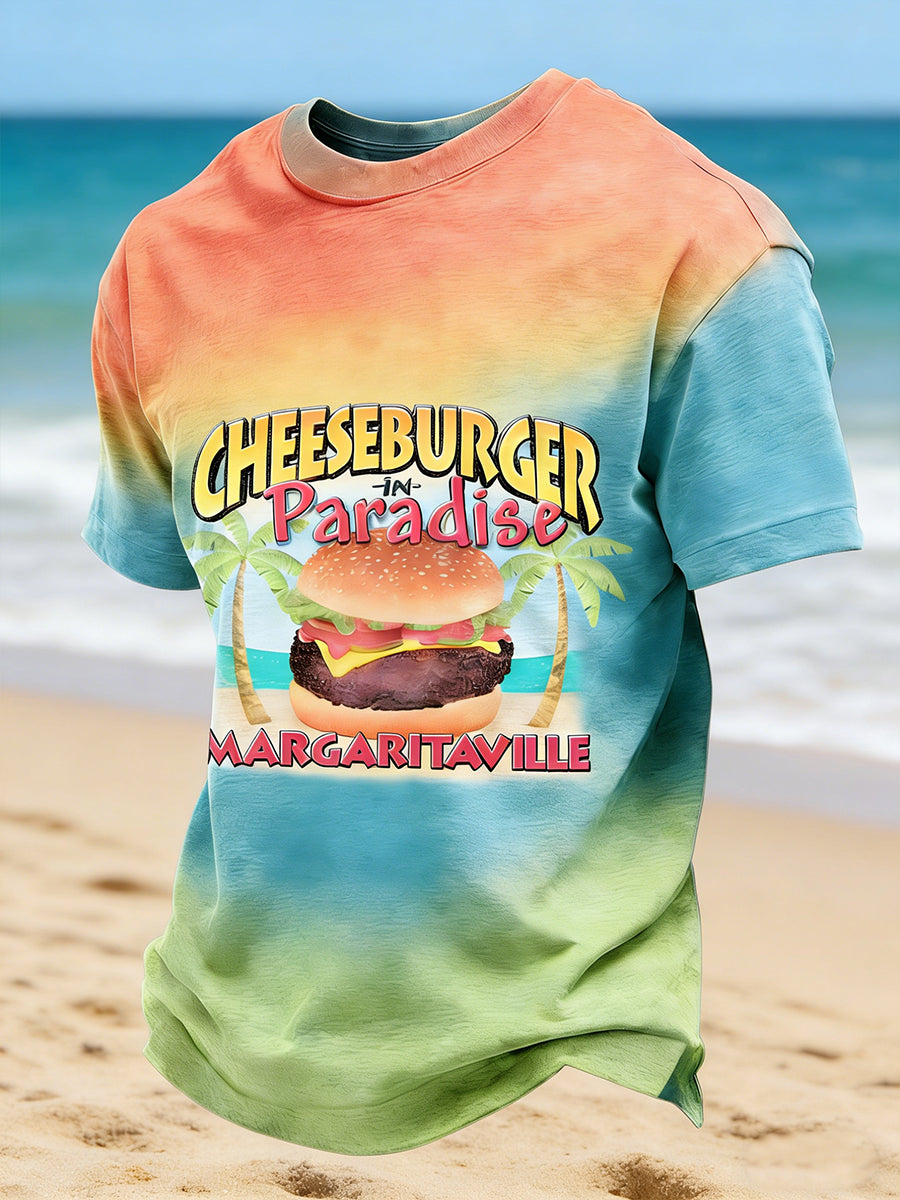 Men's beach vacation T-shirt