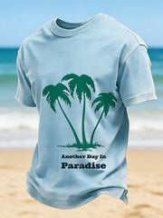 Men's beach vacation T-shirt