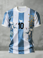 Men's Argentine Football Short Sleeves T-shirt